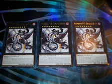 3x Number 97: Draglubion 1st Edition Rare MZTM-EN093 Yu-Gi-Oh!
