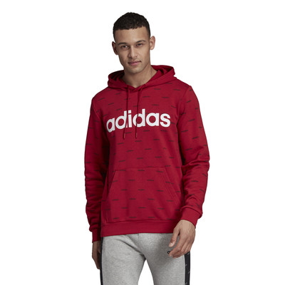 adidas linear graphic hoodie