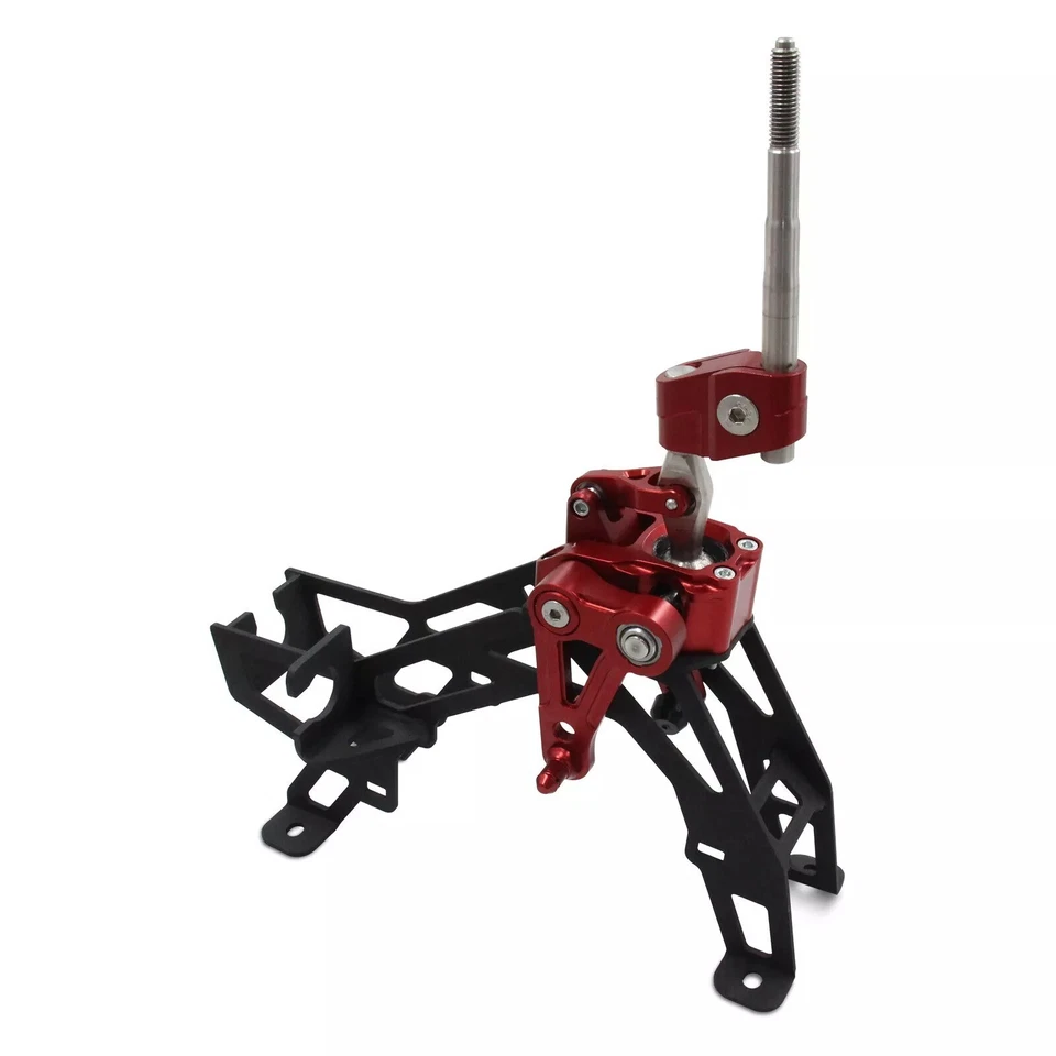 Adjustable Short Shifter Assembly Dust Red for 16-21 Honda Civic Si FK8 6MT - Image 2 of 4