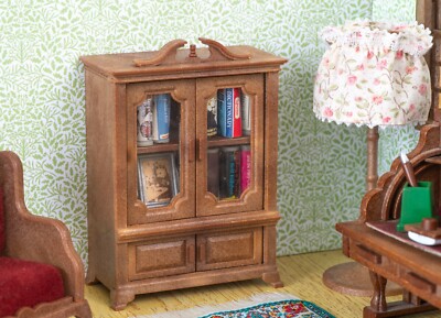 Sylvanian verziertes Bücherregal - Home Sweet Home Wohnzimmer Vintage Calico Critters