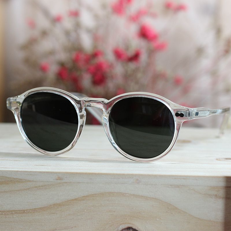 Occhiali Da Sole Lemtosh Lenti Rotonde Vintage Blu Marrone Occhiali In Stile Johnny Depp Di Alta Qualà Da 22,25 € | DHgate - Foto 4