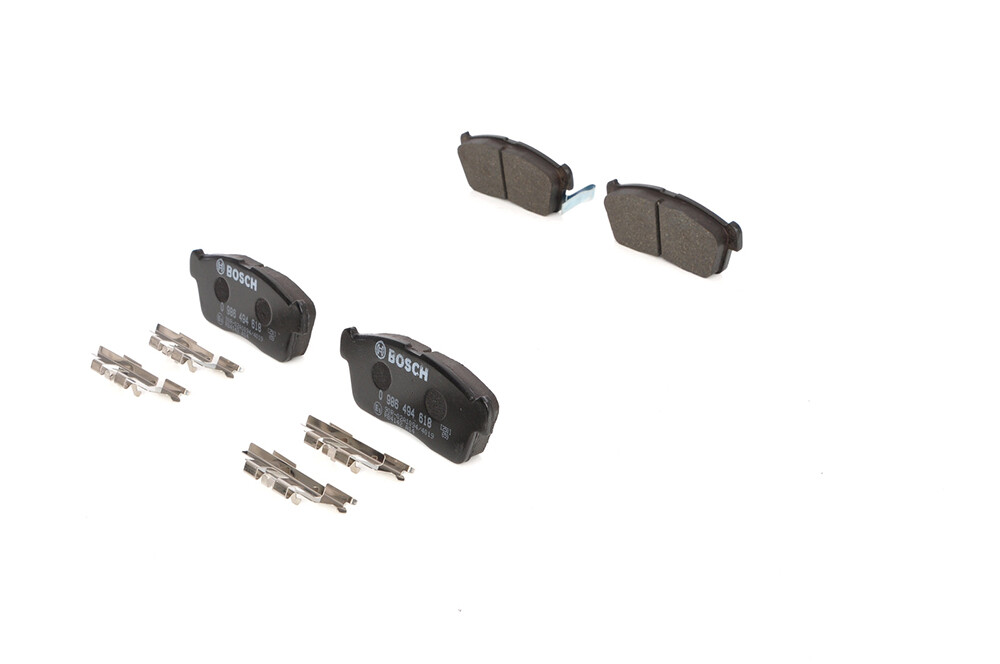 Plaquettes de frein avant Bosch BP408 ECE-R90 pour le remplacement des freins