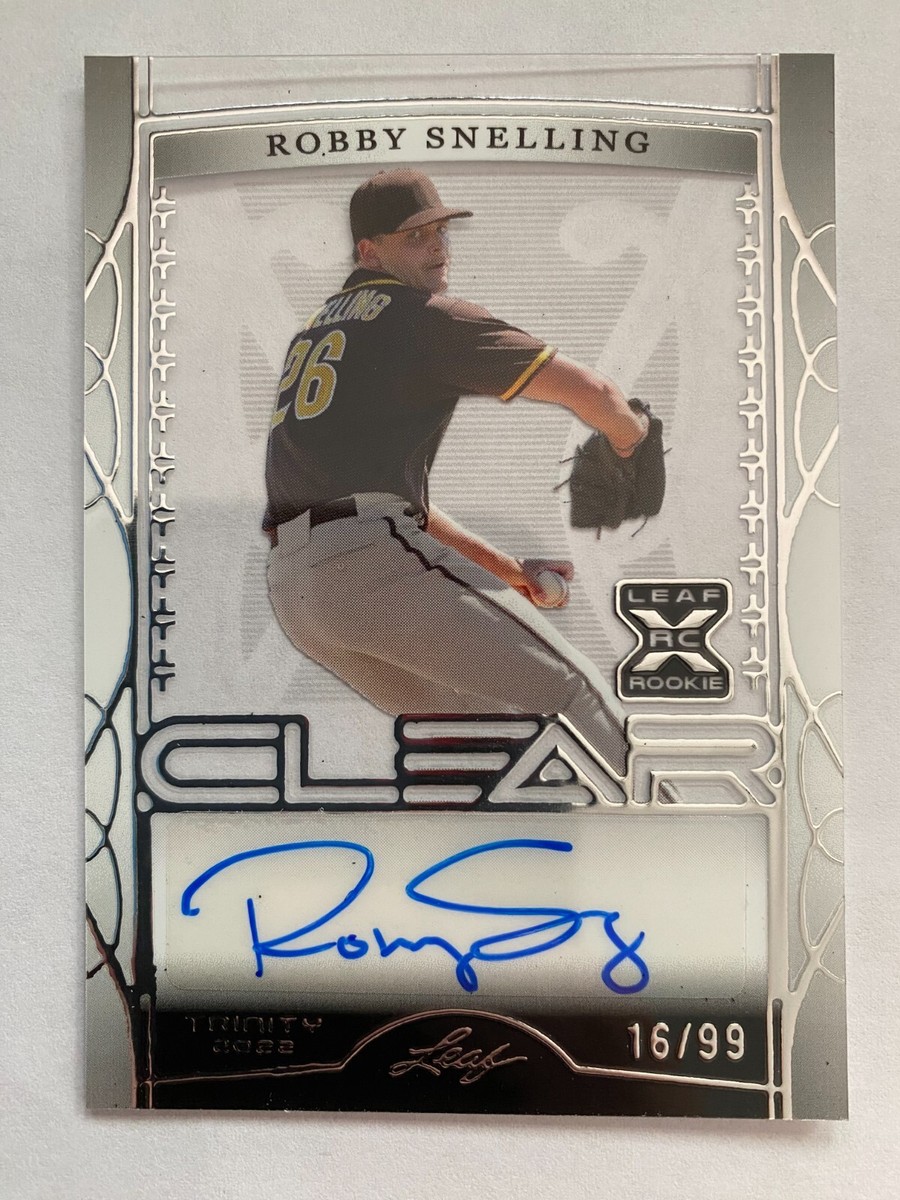 Bowman Draft Robby Snelling Auto #99
