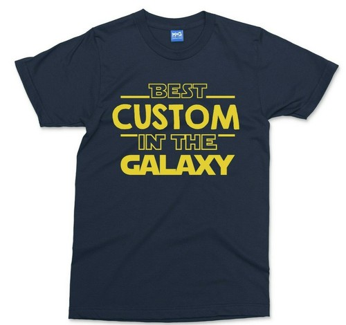 Funny Personalised Text T-shirt Custom Print Any Message Birthday Top Gift Tee - Picture 6 of 8