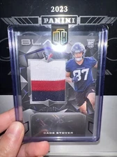 2024 Panini Black - Cade Stover RPA #236 Auto Texans RC 059/150 (RC, MEM, AUT)