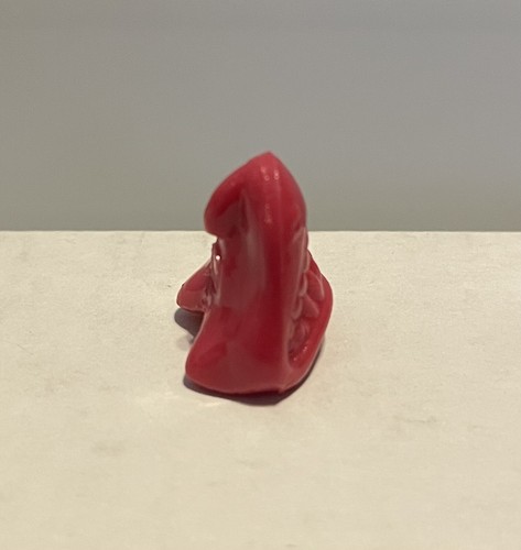 Crazy Bones Original 1996 Red/ Dark Pink Jaws - Bild 5 von 5