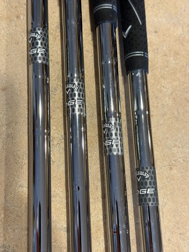 CALLAWAY EDGE IRON SETS 6-9 - STEEL SHAFT - REGULAR FLEX - Picture 5 of 6