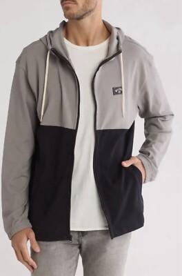 Billabong Abner  Full Zip Hoodie Size   Large  NEW