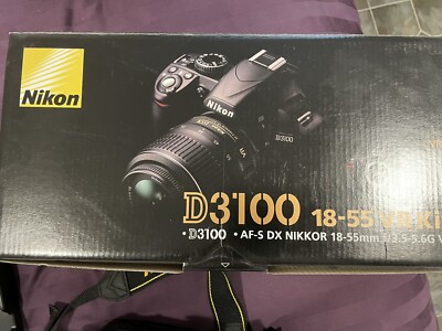 Nikon D3100 Camera & Nikon DX Lens 55-200 Combo | eBay