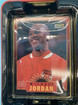 michael jordan 5 all metal collector cards worth