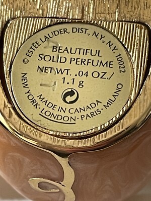 ESTEE LAUDER Beautiful Pig Heaven Solid Perfume Parfum Compact New