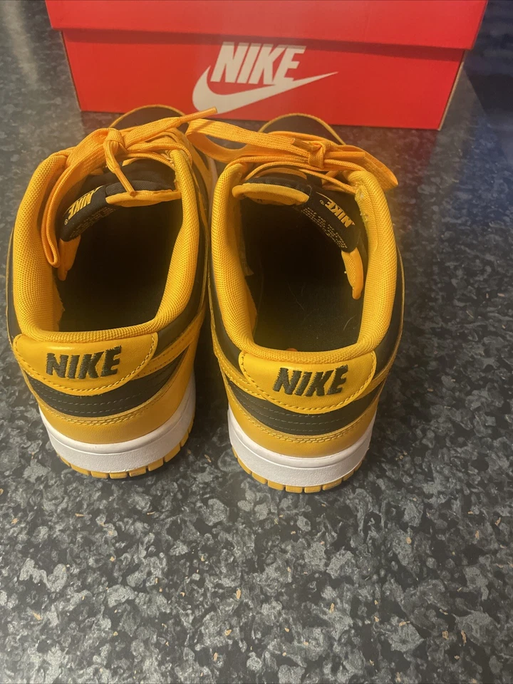 Nike Dunk Low Goldenrod 2021 - Size UK 10 - Brand New, photo 4 of 5