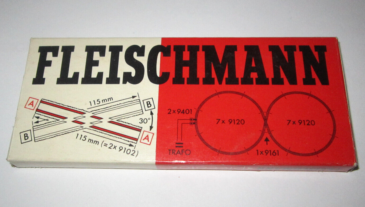 Fleischmann 9161 N Crossover 30° 115 Mm for sale online | eBay