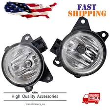 Fog Light For 2016 2017 2018 2019 2020 2021 Honda Civic Driver & Passenger Side