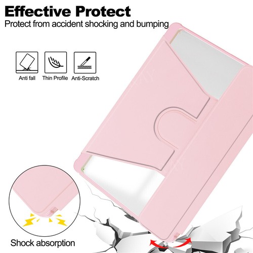 For NEW iPad A16 Air 11 / 13 inch M3 2025 Rotation Leather Shockproof Smart Case - Picture 50 of 58