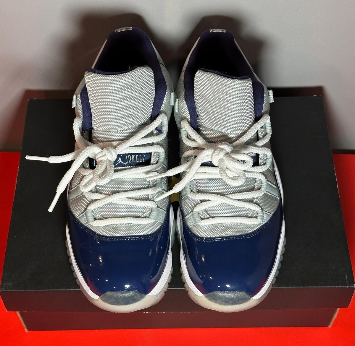 Size 9.5 - Air Jordan 11 Retro Low Georgetown | eBay display picture 2