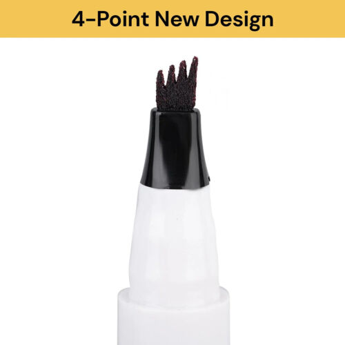 Microblading Tattoo Eyebrow 3D liquid Ink Pen Liner Waterproof 4Fork Pencil Brow - Picture 3 of 14