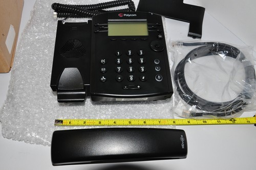 Polycom VVX 311 IP Desktop Phone PoE - 2200-48350-025 - NEW OPEN BOX - Picture 4 of 11