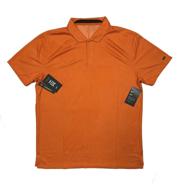 Nike Tiger Woods Dri-fit Camo Polo Golf Shirt Men's Large Ct3801 Orange for sale online | eBay
