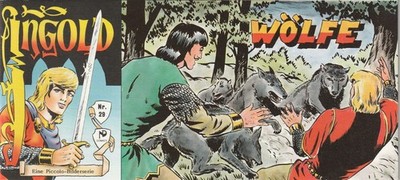   INGOLD #29 Wölfe, Dargatz 1987 PICCOLO-COMICHEFT NEU