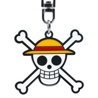 Abysse: One Piece - Skull Luffy Metal Keychain (Abykey646) Keychain NEU