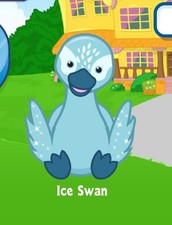 Webkinz Classic Ice Swan Adoption Code Only Messaged