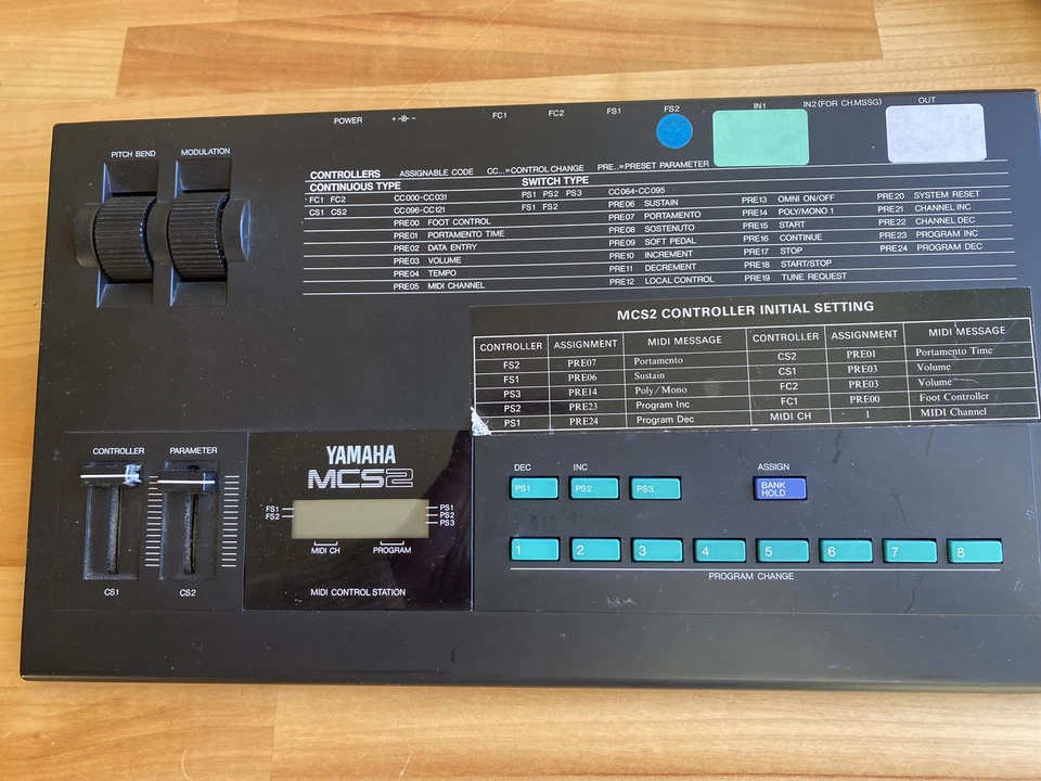 Yamaha MCS 2  (MCS II)  MIDI-Controller 