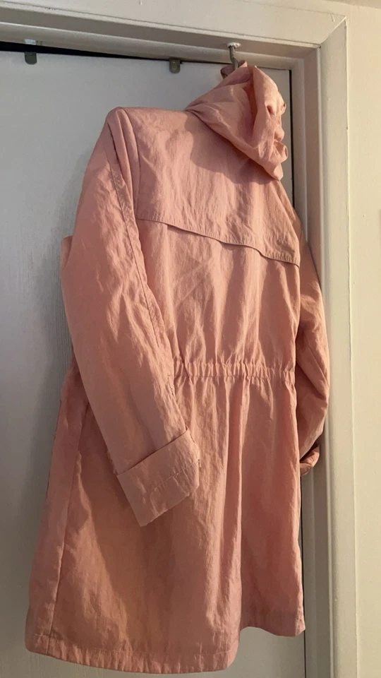 Tart  Collection Windbreaker Trench Pink Med Pre Owned Jacket - Image 2 of 4