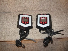 LOT 2 Squad Hero Rechargeable Laser Tag Vest Chest Sensor RED LCD WORKS PERFECT