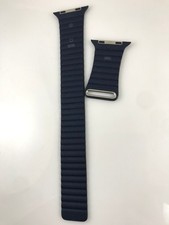 Original Apple Watch leather Loop 44MM 45MM 46MM 49MM Band Midnight Blue Medium