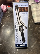 Conair Instant Heat 1-Inch Curling Iron, 1-inch barrel produces classic curls