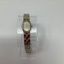 Citizen Watch Women MOP Dial Gold Tone Hexagon 3220-326130 Please Read W93