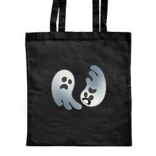 'Spooky Ghosts' klassische schwarze Tasche Shopper Tasche (ZB00019894)