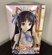 New K-ON! Mio Akiyama FuRyu Trio-Try-iT Cat Ears Maid Outfit Figure - US Seller