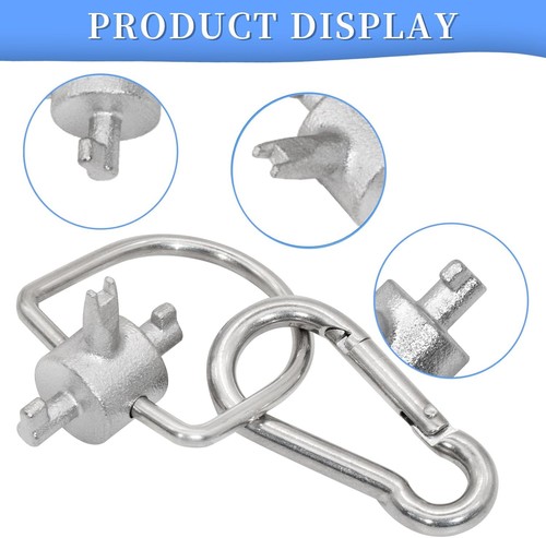 MOFIT 2 Pack Herramientas HVAC Llave, Herramienta Versátil Diseñada Compatible Llave de Bloqueo - Imagen 2 de 4