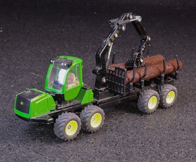 c6D506 Bastlerware Teileträger Siku 1992 Holzrückfahrzeug John Deere 1510 e