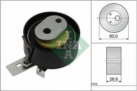 Spannrolle, Zahnriemen FÜR Volvo XC40 (536) - Schaeffler INA 531 0938 10