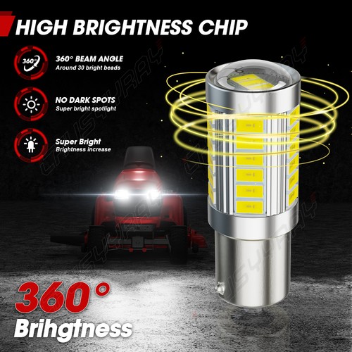 2 Lampadine LED faro per trattore Deere LX255 LX266 LX277 LX279 LX280 LX289 - Foto 5 di 10