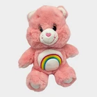 Care Bears Cheer Bear Pink Soft Plush Toy Teddy 30 cm / 12" (Re-Softables 2022)
