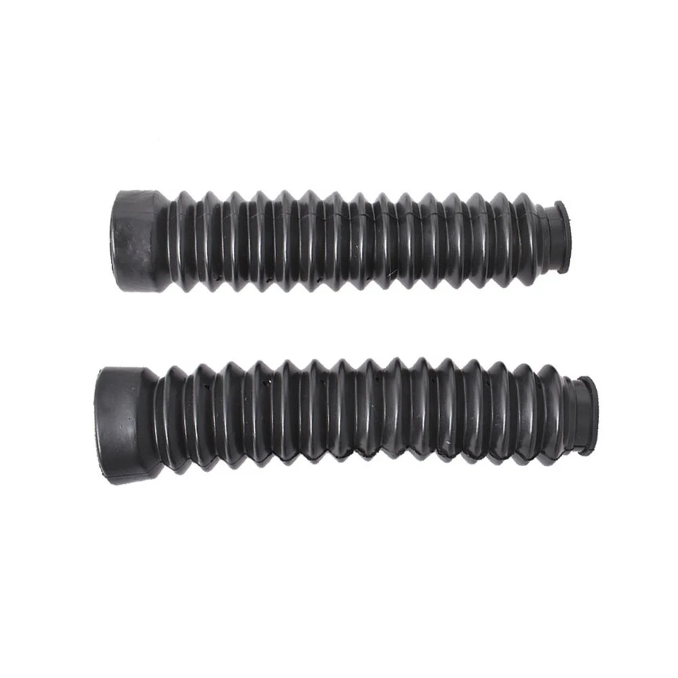 2x Black Front Fork Shock Boots for 1985-1987 Honda ATC Big Red 250ES - Изображение 4 из 4