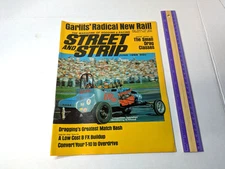 Street and Strip Muscle Cars Ridding Racing 1966 June Drags Magazine  w Ads