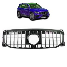 Kühlergrill Chrom passt passend für Mercedes GLB X247 ohne AMG Sport-Panamerican Kühlergrill Chrom passt passend für Mercedes GLB X247 ohne AMG Sport-Panamerican