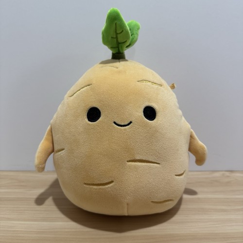 Original Squishmallows Jyri der Ginseng 7,5 Zoll Plüsch KellyToy Foodie Squad Neu ohne Etikett - Bild 1 von 14