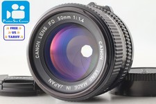  MINT Canon NEW FD NFD 50mm f1.4 MF Standard Lens From JAPAN