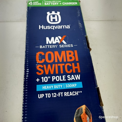 #ad Husqvarna 330iKP Combi Switch 10quot; Pole Saw Attachment W Battery Charger $199.95