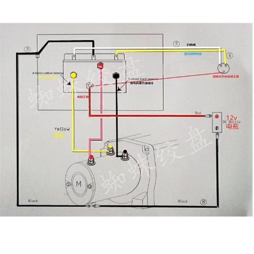 12v 500a contactor winch Control relay dual wireless suite with remote control - Picture 10 of 12