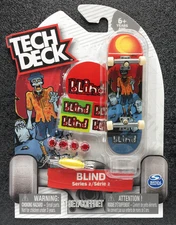 Tech Deck Blind D.I.R.T.S. Odd Zombie Rare Series 2  Finger Skateboard