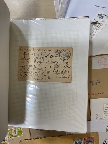 GB Portogebühren + Zuschläge + Postgeschichte im Album F160 - Bild 2 von 24