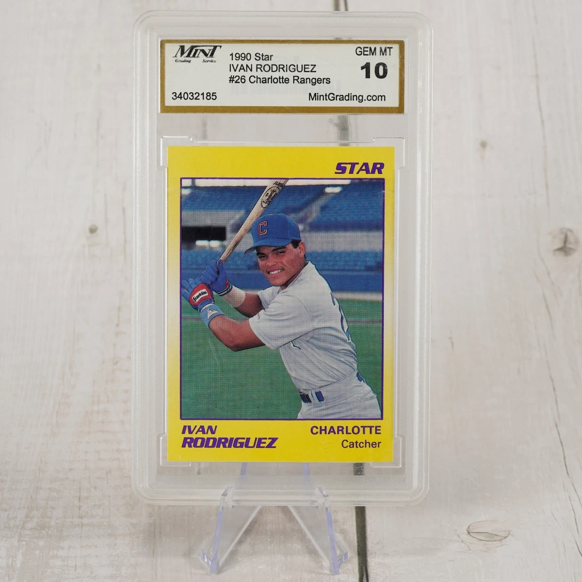 Minor League Baseball (MiLB) Ivan Rodriguez Rookie Baseball Sports