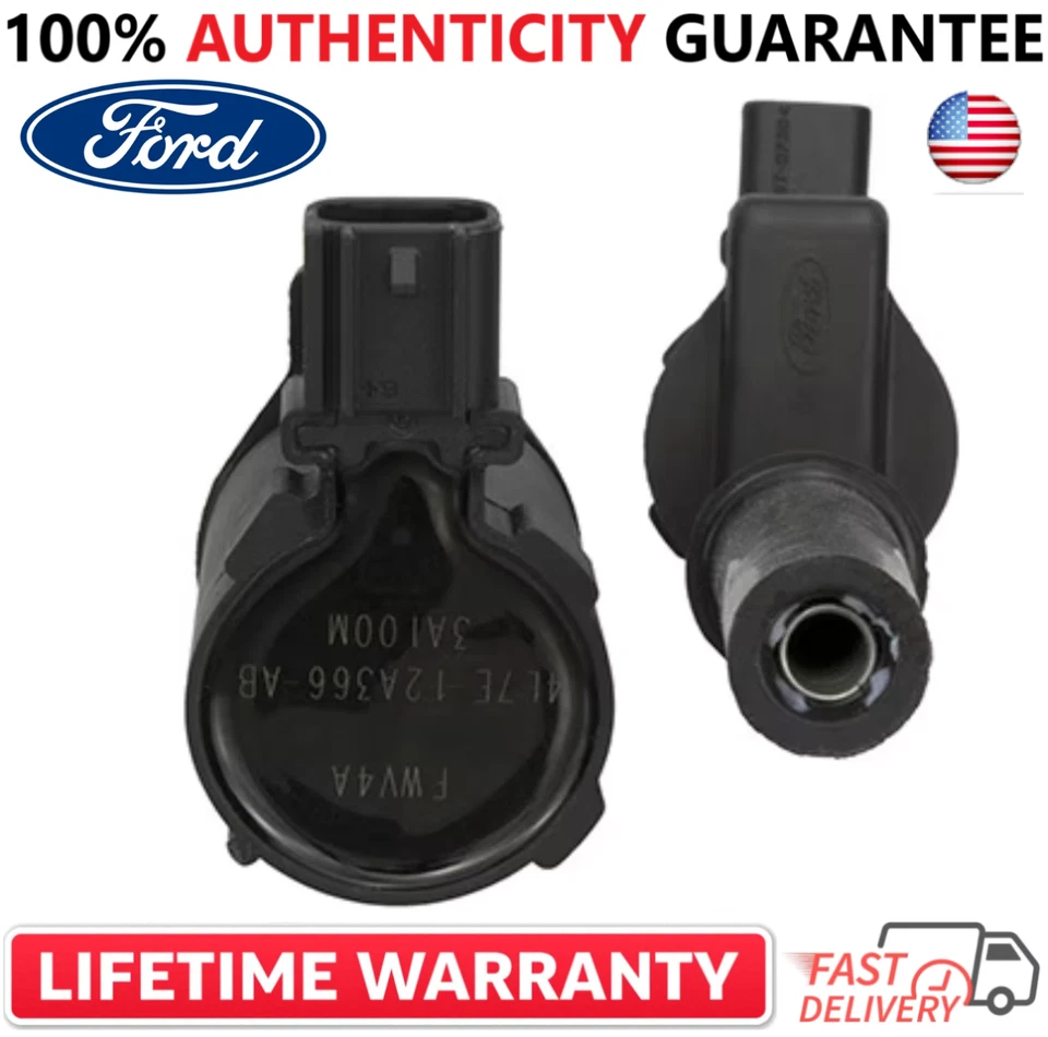 x8 OEM FORD Ignition Coils For 1997-2005 Ford Lincoln Mercury, 4L7E-12A366-AB - Image 3 of 4